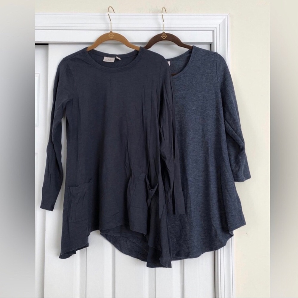 LOGO 4 tops by Lori Goldstein bundle tops small